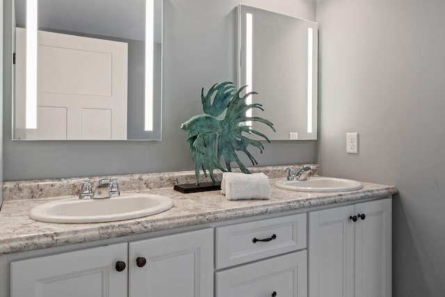 271 Red Gate Ln, Acton, ME 04001 - bathroom with double vanity