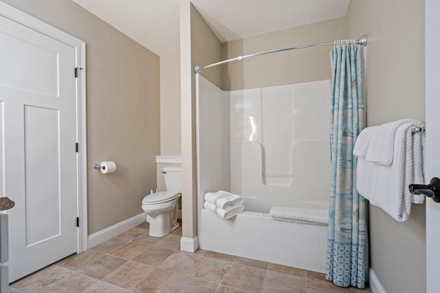 271 Red Gate Ln, Acton, ME 04001 - bathroom with shower / tub combo and baseboards