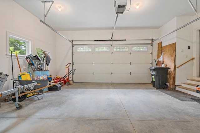 271 Red Gate Ln, Acton, ME 04001 - garage featuring a garage door opener