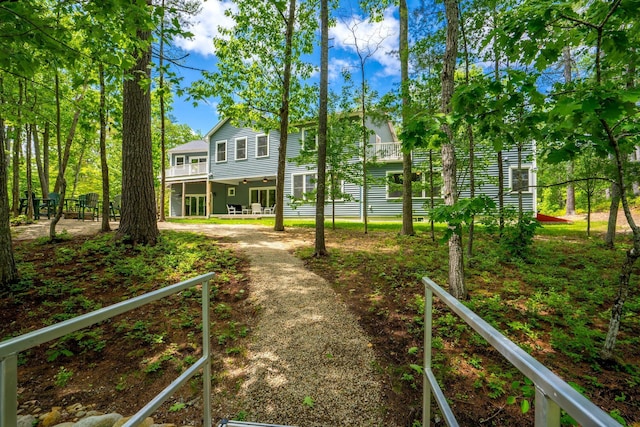 271 Red Gate Ln, Acton, ME 04001 - rear view of house