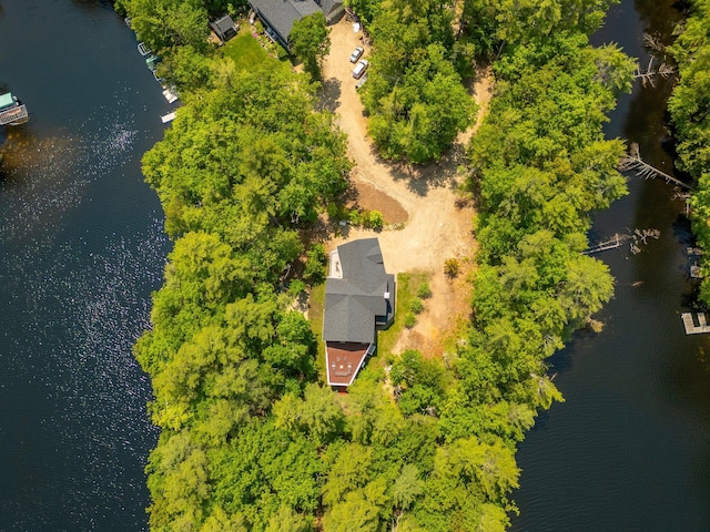 271 Red Gate Ln, Acton, ME 04001 - drone / aerial view of a nearby body of water