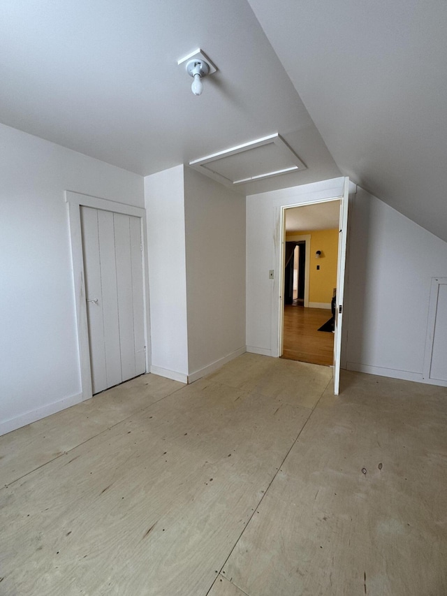143 Main St, Sangerville, ME 04479 - additional living space with lofted ceiling