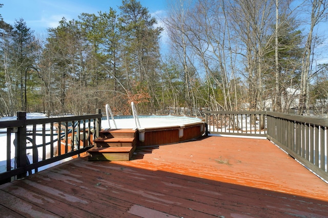 view of deck