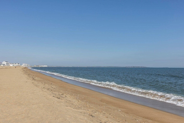 property view of water with a view of the beach