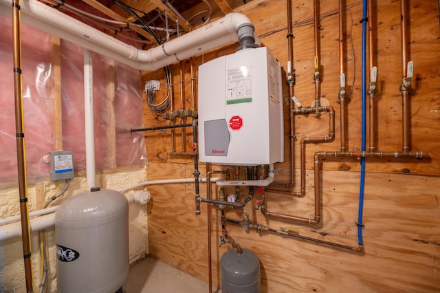 utilities with water heater