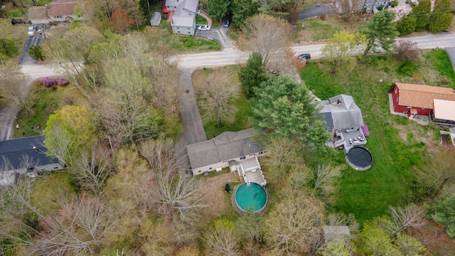 72 Annabessacook Dr, Winthrop, ME 04364 - aerial overview of property's location with a pool area