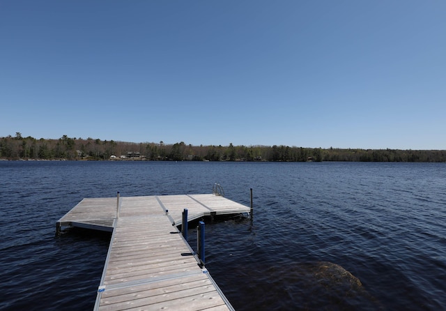 51 Short Point Way, Orland, ME 04472 - dock area featuring a water view