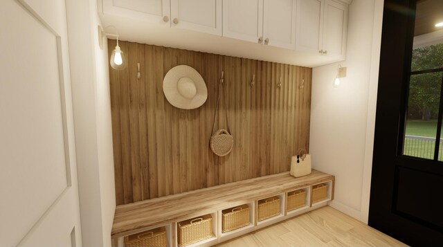 300 N Rd, Yarmouth, ME 04096 - mudroom with a sauna / steam room and light wood-style flooring