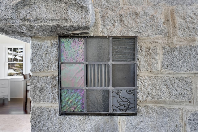 exterior details featuring stucco siding