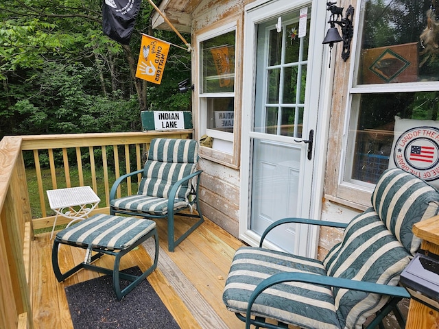 51 N Guilford Rd, Monson, ME 04464 - view of wooden terrace