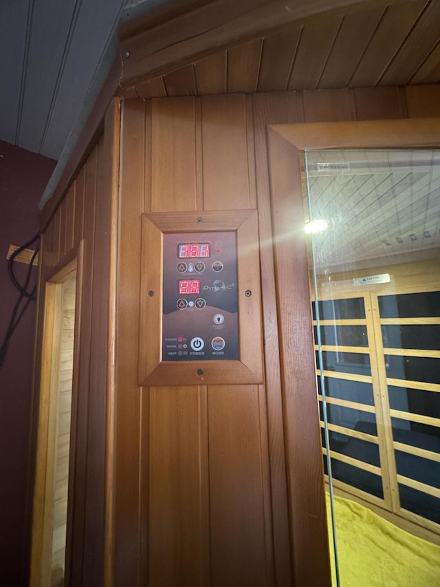 51 N Guilford Rd, Monson, ME 04464 - detailed view of wood walls