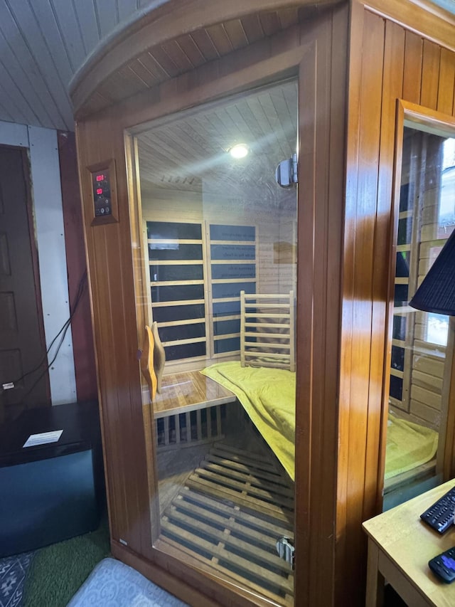 51 N Guilford Rd, Monson, ME 04464 - relaxing sauna / steam room with wood walls and wooden ceiling