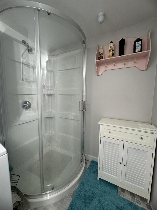 51 N Guilford Rd, Monson, ME 04464 - full bathroom featuring a shower stall