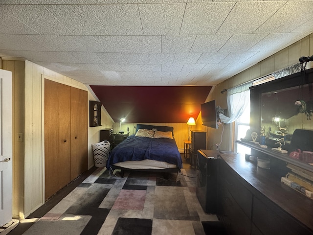 51 N Guilford Rd, Monson, ME 04464 - bedroom featuring wooden walls