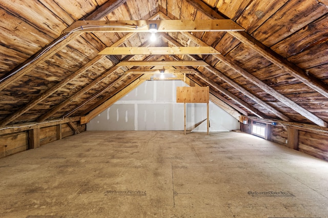 323 Runaround Pond Rd, Durham, ME 04222 - view of attic