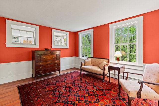 323 Runaround Pond Rd, Durham, ME 04222 - sitting room with wood finished floors