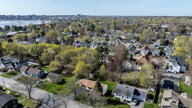 72 Bay St, Portland, ME 04103 - birds eye view of property featuring a residential view and a water view
