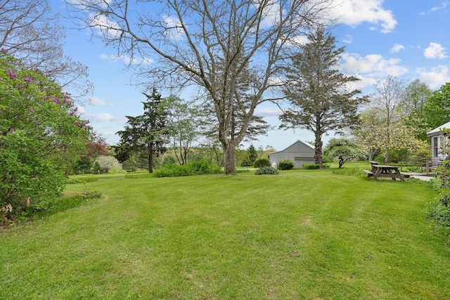 463 Back Meadow Rd, Damariscotta, ME 04543 - view of green lawn