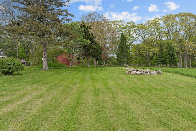 463 Back Meadow Rd, Damariscotta, ME 04543 - view of green lawn