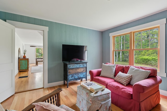 463 Back Meadow Rd, Damariscotta, ME 04543 - living room with plenty of natural light and wood finished floors
