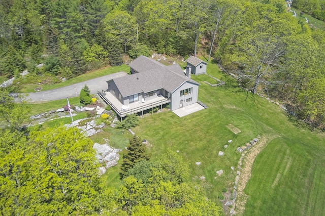 153 Back Shore Rd, Bristol, ME 04564 - view of subject property featuring a heavily wooded area