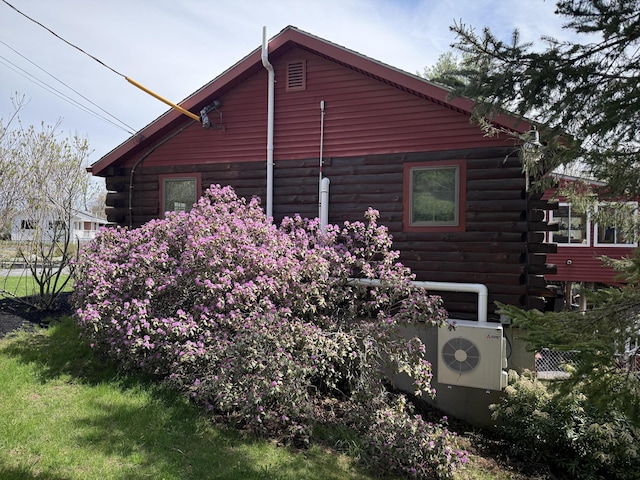 1 Angies Dr, Waterville, ME 04901 - view of home's exterior with log exterior