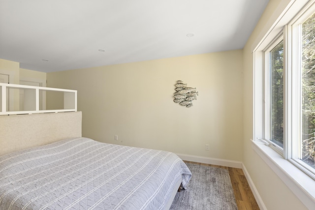 825 Hendricks Hill Rd, Southport, ME 04576 - bedroom featuring wood finished floors and baseboards