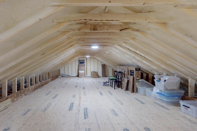825 Hendricks Hill Rd, Southport, ME 04576 - view of unfinished attic