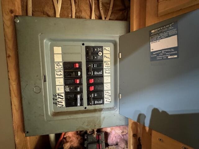 utilities with electric panel