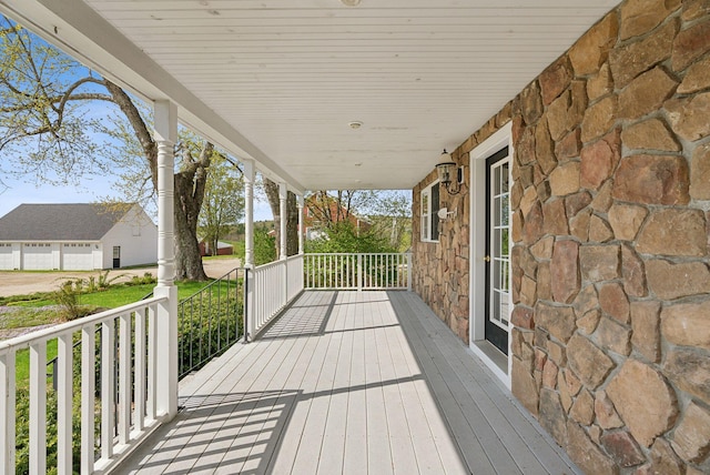 49 Megquier Rd, Gray, ME 04039 - view of porch