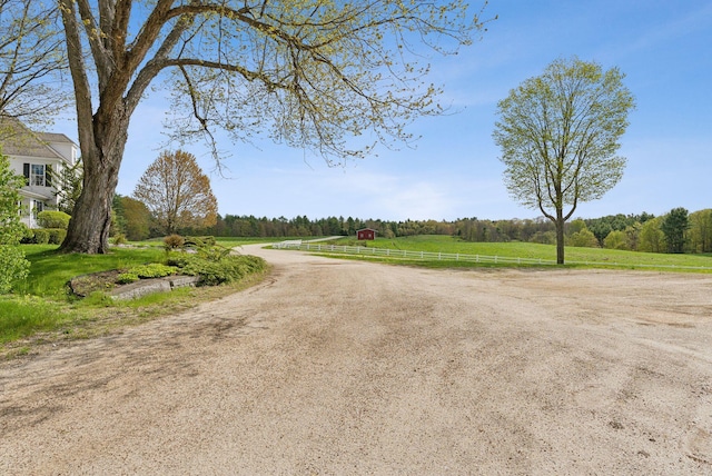49 Megquier Rd, Gray, ME 04039 - view of dirt / gravel road with a rural view