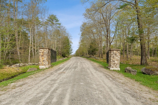 49 Megquier Rd, Gray, ME 04039 - view of road