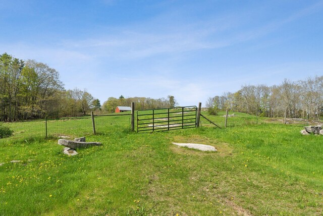 49 Megquier Rd, Gray, ME 04039 - view of yard with a view of rural / pastoral area