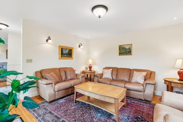 49 Megquier Rd, Gray, ME 04039 - living area featuring wood finished floors and baseboards