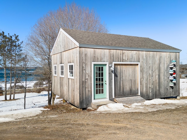 view of outbuilding with an outdoor structure