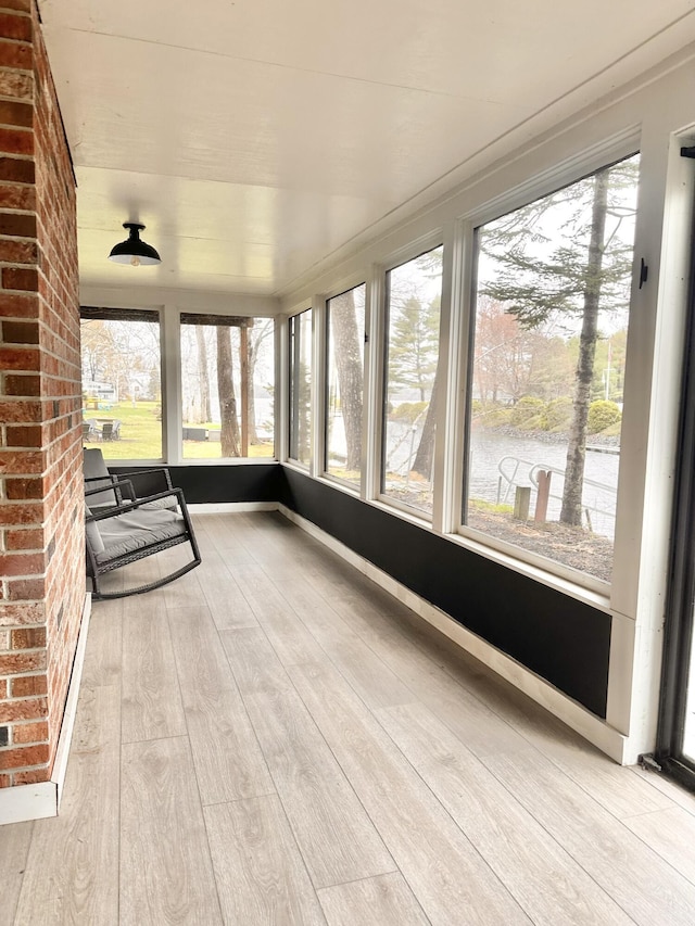 7 Birch Dr, Raymond, ME 04071 - unfurnished sunroom featuring wood finished floors