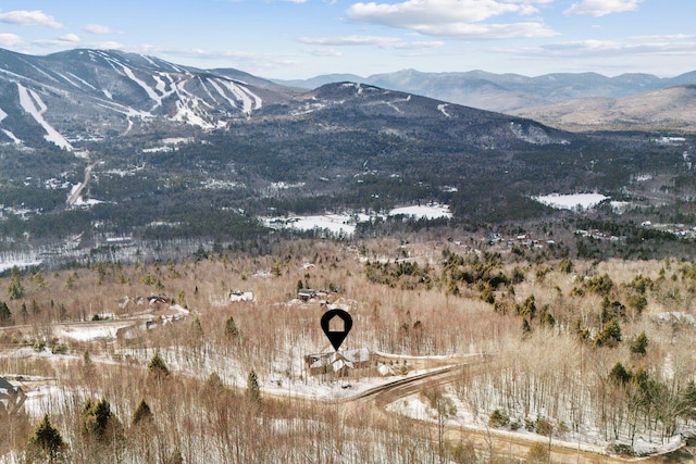 view of mountain feature