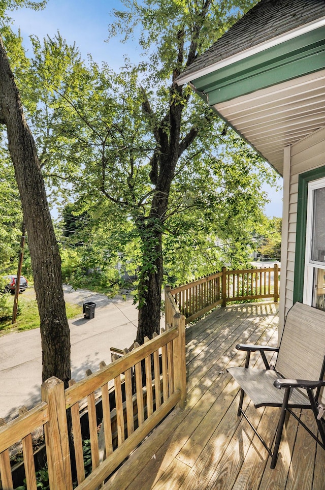 view of deck