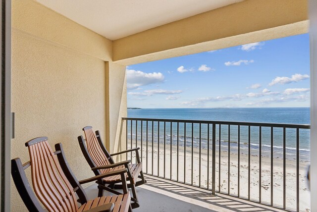 191 E Grand Ave Unit 606, Old Orchard Beach, ME 04064 - balcony featuring view of water and beach