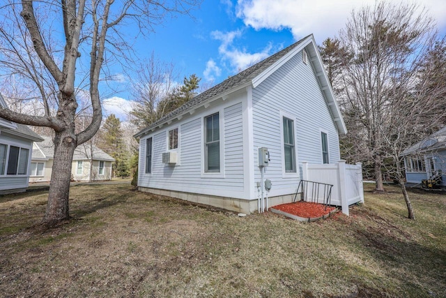 454 Post Rd Unit 128, Wells, ME 04090 - view of home's exterior with a yard