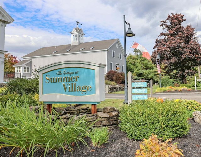 454 Post Rd Unit 128, Wells, ME 04090 - view of community sign