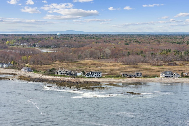 107 Marshall Point Rd, Kennebunkport, ME 04046 - bird's eye view of a large body of water and a forest