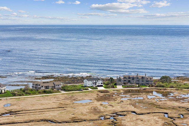 107 Marshall Point Rd, Kennebunkport, ME 04046 - aerial view of a nearby body of water