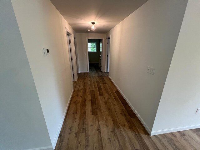 128 Main Street Hl, Dexter, ME 04930 - hallway with wood finished floors and baseboards