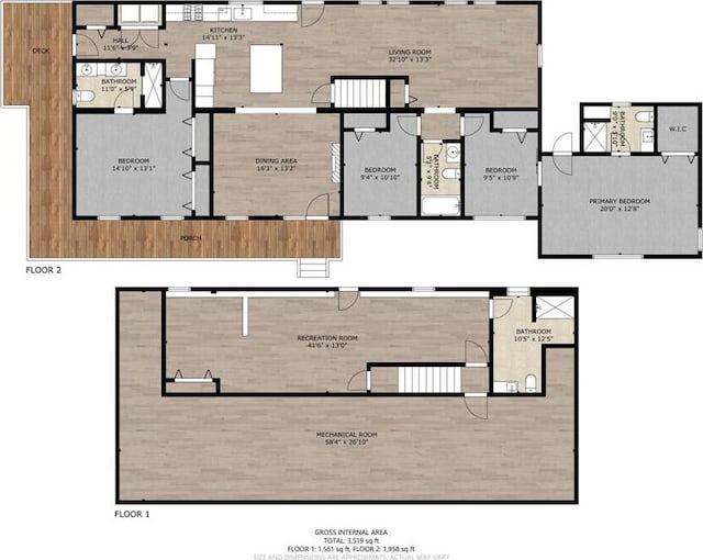 7 Dogleg Dr, Windham, ME 04062 - room layout