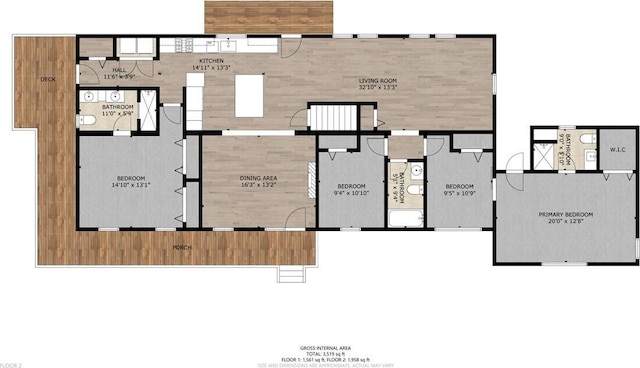 7 Dogleg Dr, Windham, ME 04062 - property floor plan