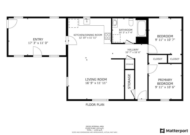 view of layout