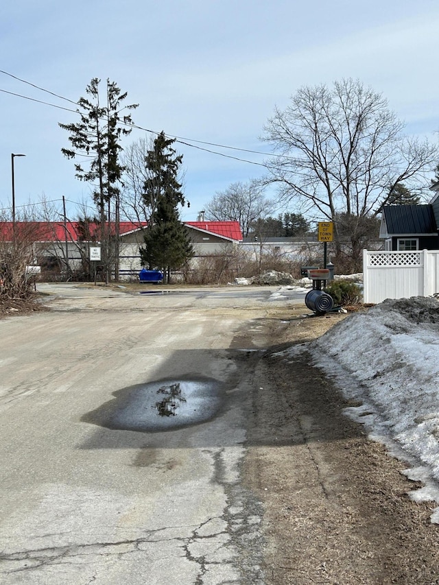 view of street