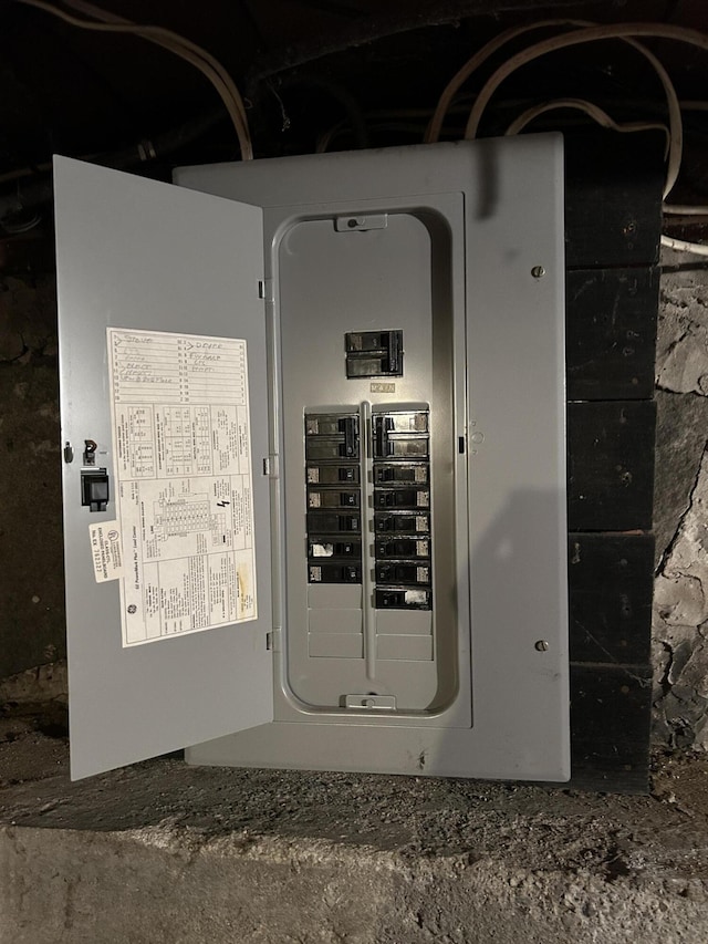 utilities with electric panel