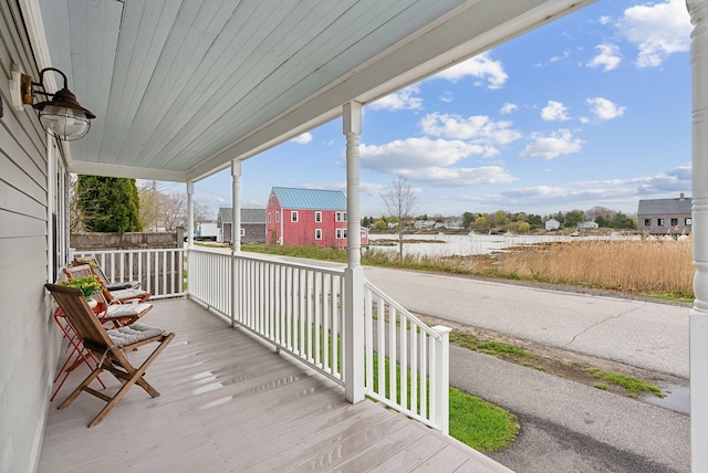 49 Langsford Rd, Kennebunkport, ME 04046 - deck featuring covered porch